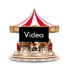 Laden und spielen Sie das Video im Galerie-Viewer ab, Mr. Christmas - Regal Christmas Carousel