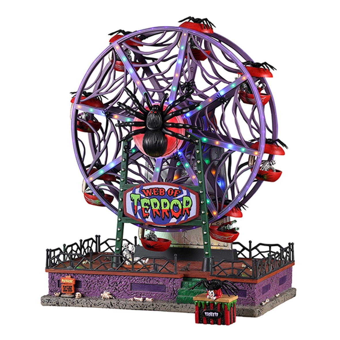 Lemax - Web Of Terror Ferris Wheel - KleinLand