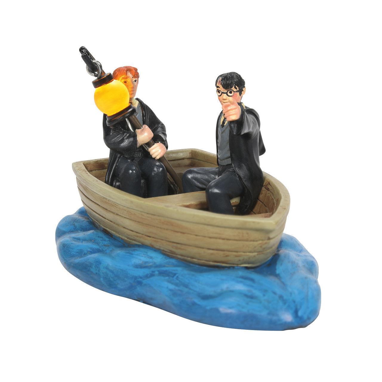 Department 56 - Harry and Ron in a Boat - KleinLand