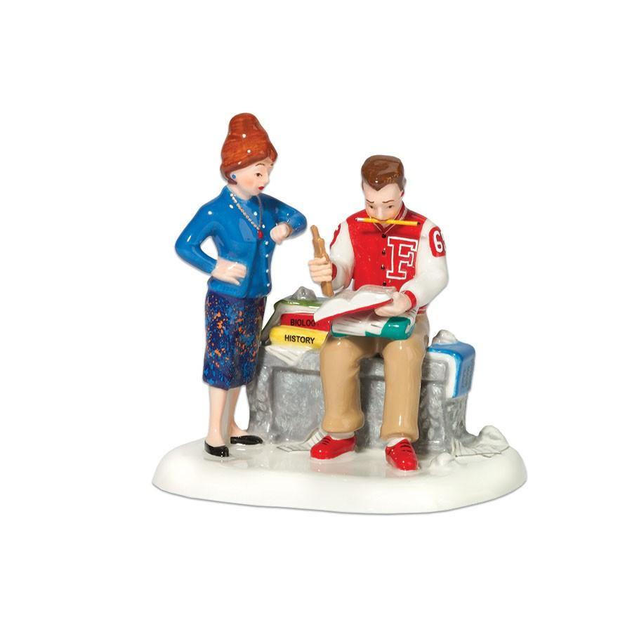 Department 56 - Homework Can't Wait