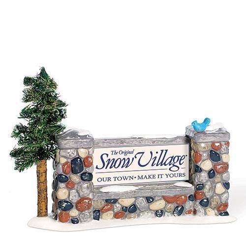 Department 56 - Welcome To Snow Village