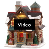 Load and play video in Gallery viewer, Lemax - Chestnut Cabin