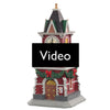 Load and play video in Gallery viewer, Lemax - Fir Tree Clock Tower 