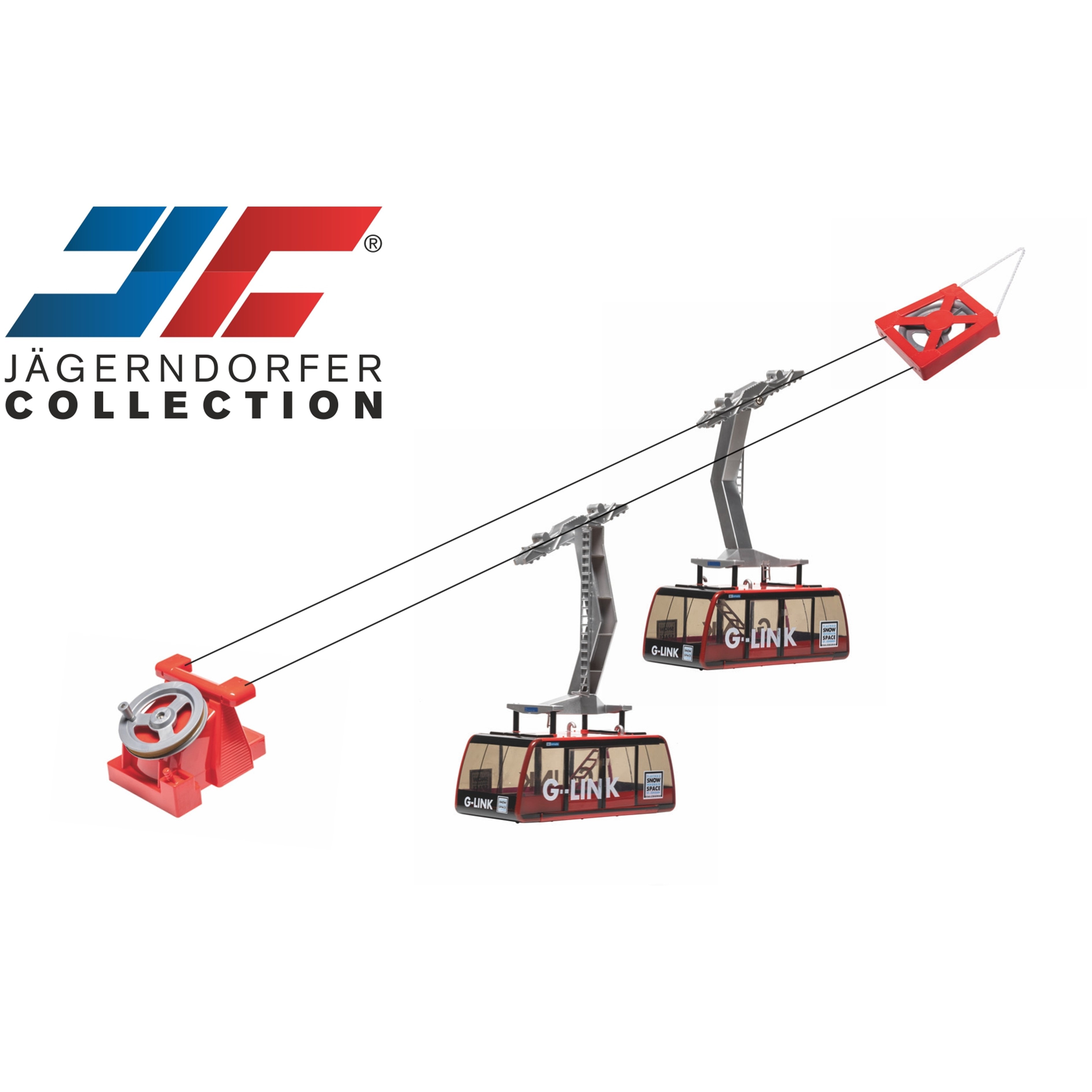Jägerndorfer - Manual aerial tramway (Ski Amadé | G-Link)