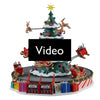 Load and play video in Gallery viewer, Lemax - Santa&#39;s Sleigh Spinners