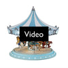 Laad en speel video af in Galerijviewer, Mr. Christmas - Frosted Carrousel